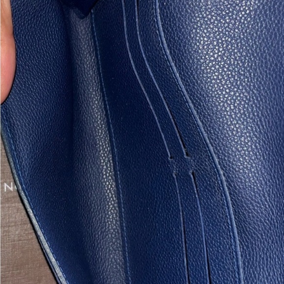 100% Authentic Navy Blue Empriente louis vuitton wallet with box and dust bag - Picture 4 of 9